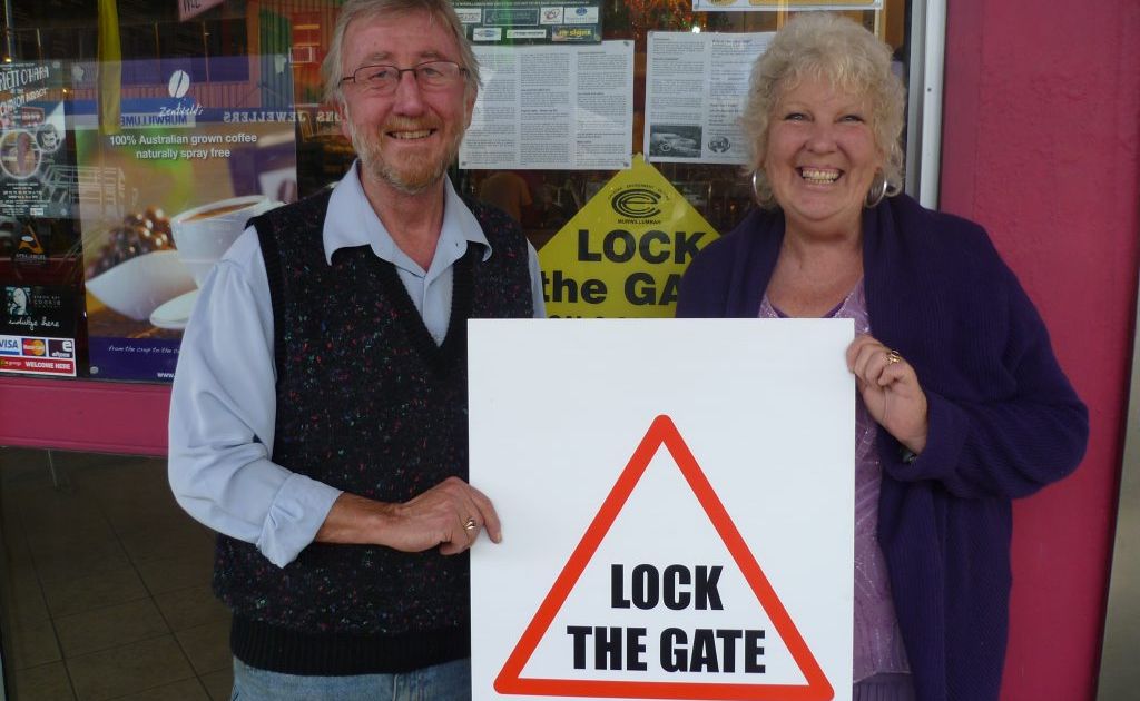 Lock the Gate's Tweed organisers Michael and Julie McNamara. Lock the Gate's Tweed organisers Michael and Julie McNamara.